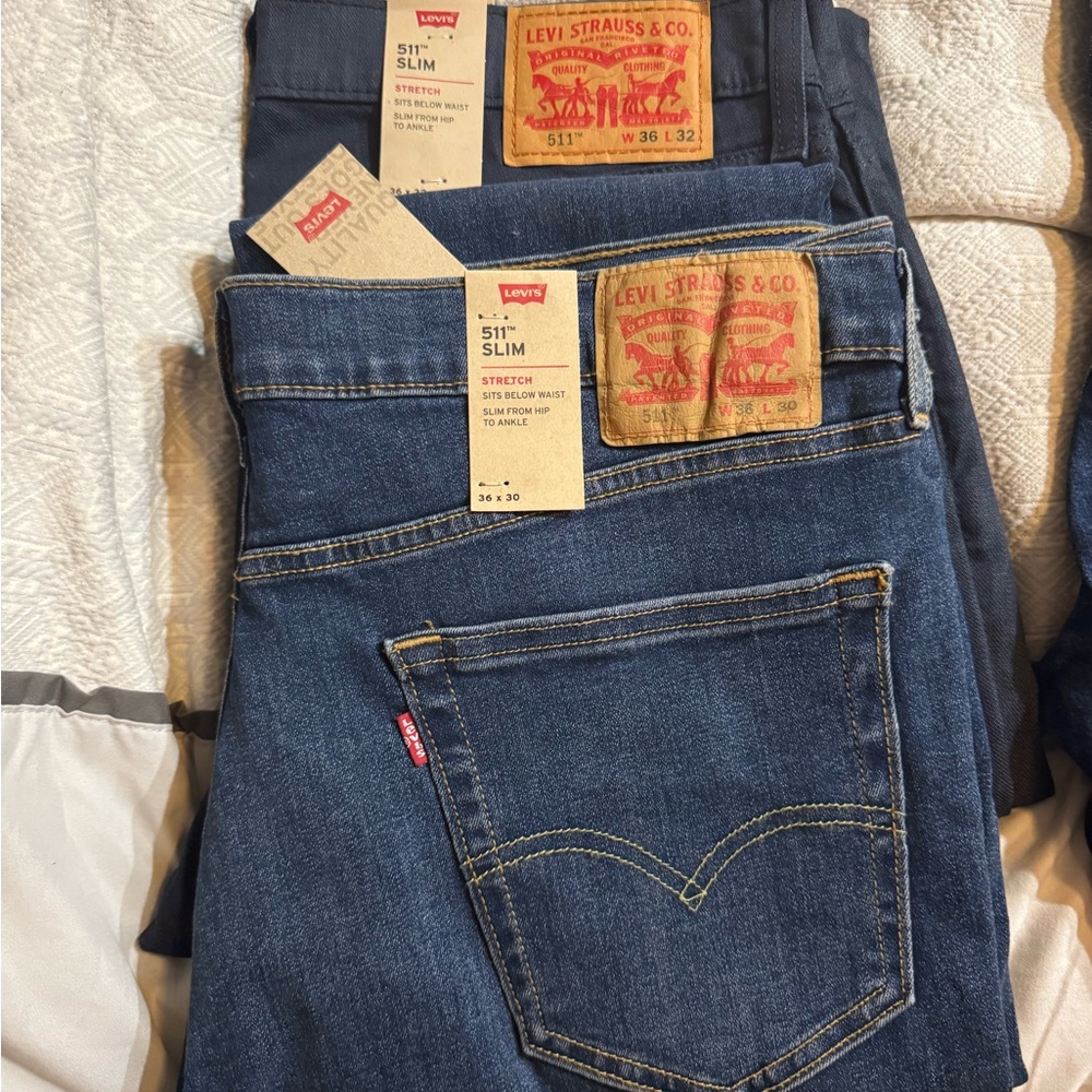 Levi's Slim Fit Jeans - Classic Blue